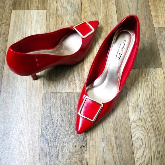 Comfort Plus by Prediction Red Pumps